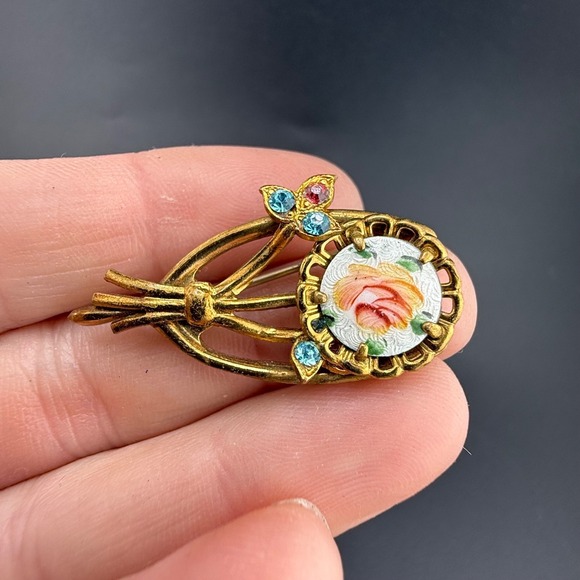 Vintage Brooch Lot Signed Trifari Sarah Coventry Bird‎ Airplane Cat Clown - Picture 7 of 16